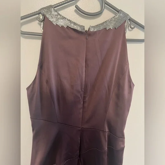 Nine West plum dress with Silver Accents - Picture 4 of 8